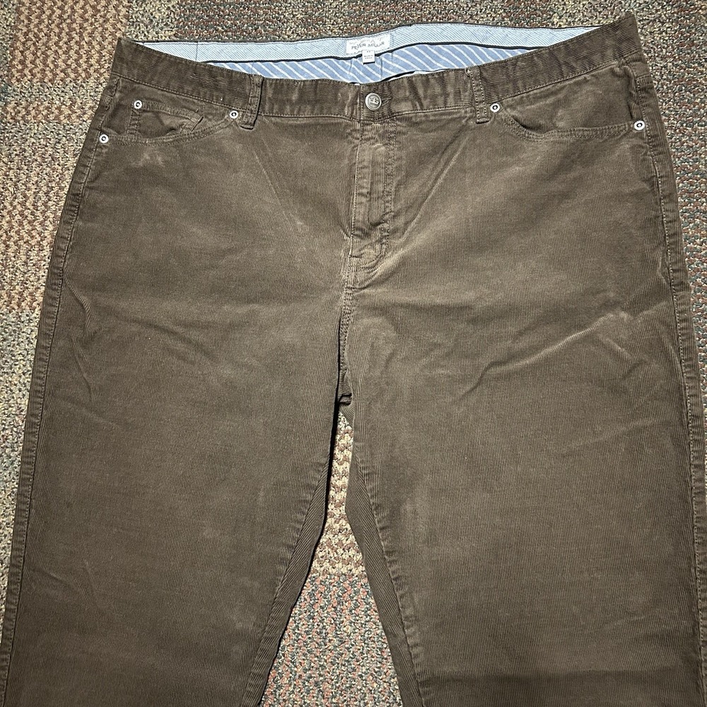Peter Millar Superior Soft Corduroy Five Pocket Pants Men's 42x34 Casual Retro